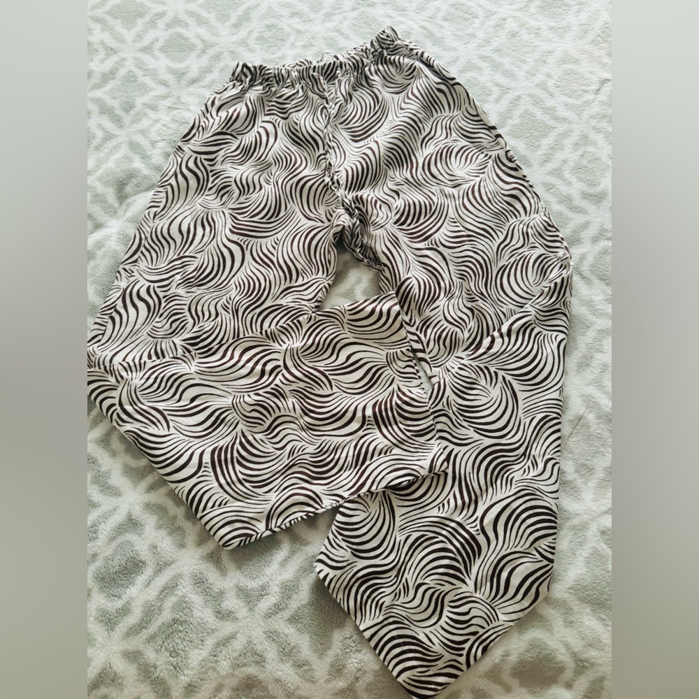 Like new 🦋Reformation Olina linen optical pants - Picture 9 of 11
